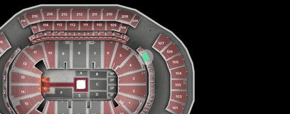 Seat view from Loge Box