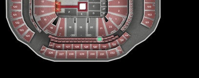 Seat view from Suite