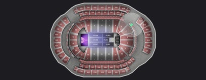 Seat view from Loft Club