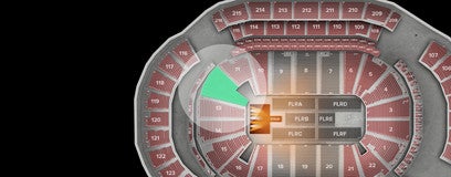 Seat view from Lower
