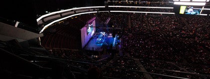 Seat view from Mezzanine
