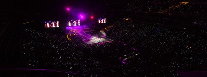 Seat view from Mezzanine