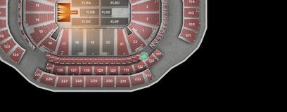 Seat view from Suite
