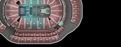 Seat view from Loge Box