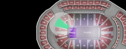 Seat view from Lower