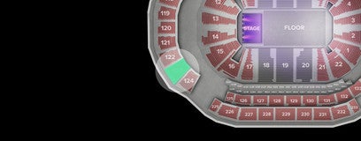 Seat view from Middle