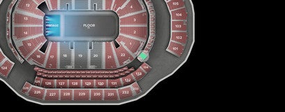 Seat view from Loge Box