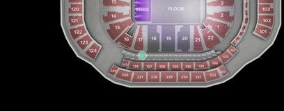 Seat view from Suite