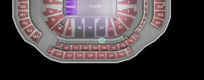 Seat view from Suite