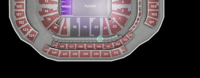 Seat view from Suite