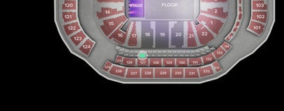 Seat view from Suite