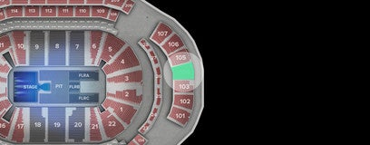 Seat view from Middle