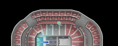 Seat view from Suite