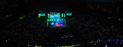 Seat view from Mezzanine