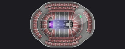 Seat view from Loge Box