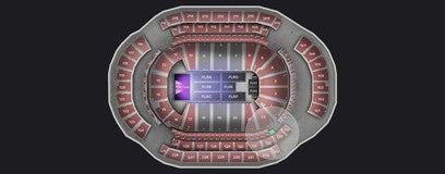 Seat view from Suite