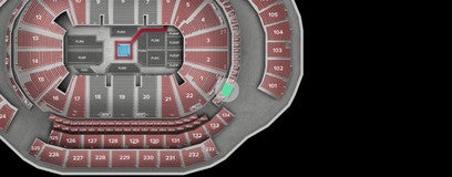 Seat view from Loge Box