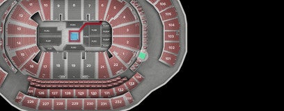 Seat view from Loge Box