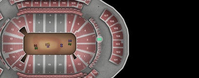 Seat view from Loge Box