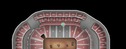 Seat view from Suite