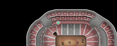 Seat view from Suite