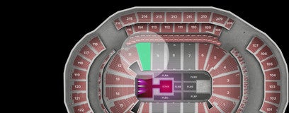 Seat view from Lower