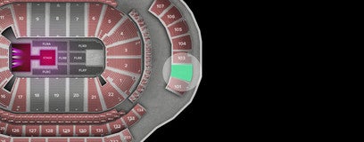 Seat view from Mezzanine