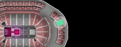 Seat view from Mezzanine