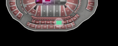 Seat view from Mezzanine