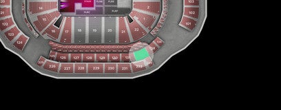 Seat view from Mezzanine