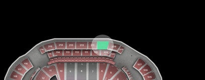 Seat view from Upper