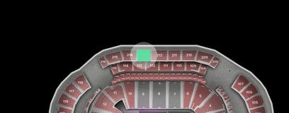 Seat view from Upper