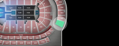 Seat view from Mezzanine