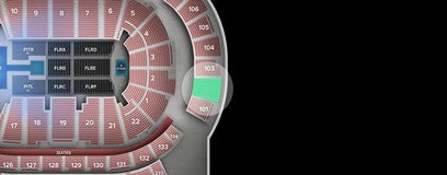 Seat view from Mezzanine