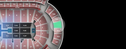 Seat view from Mezzanine