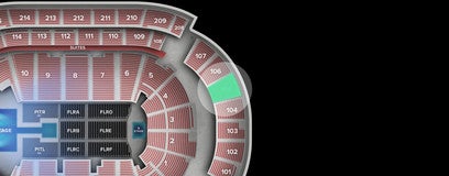 Seat view from Mezzanine