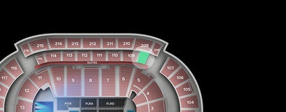 Seat view from Mezzanine