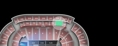 Seat view from Mezzanine