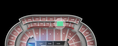 Seat view from Mezzanine