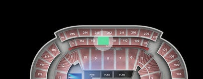 Seat view from Mezzanine