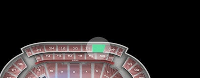 Seat view from Upper