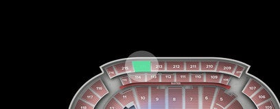 Seat view from Upper