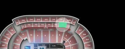 Seat view from Middle