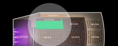 Seat view from Orchestra