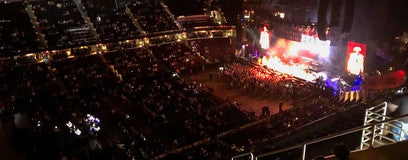 Seat view from Upper Concourse