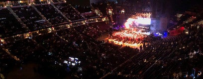 Seat view from Upper Concourse