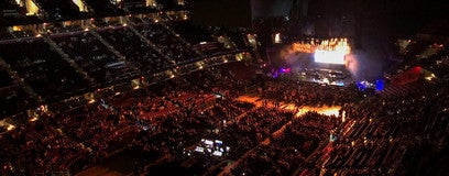 Seat view from Upper Concourse