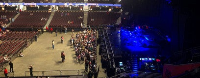 Seat view from Mezzanine