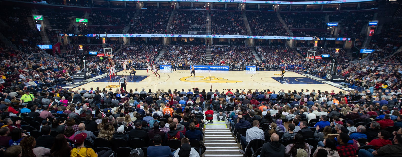 Seat view from Arena Corner