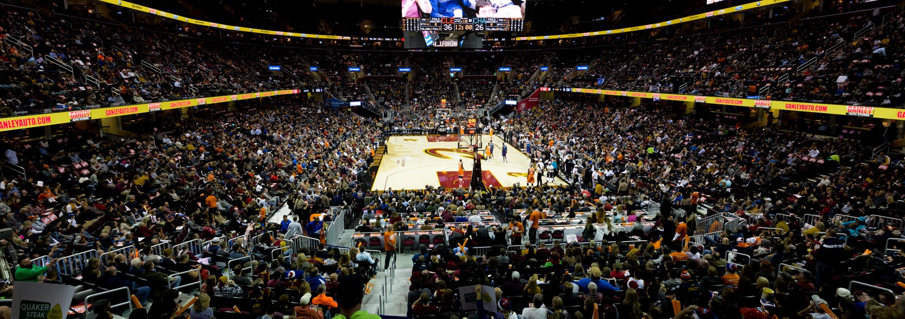 Seat view from Mezzanine